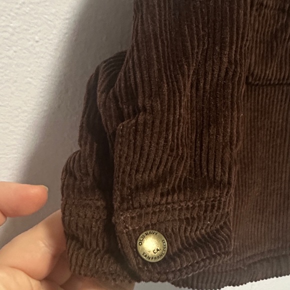 Old Navy Dark Brown Kids Fleece Lined Jacket - Picture 5 of 8